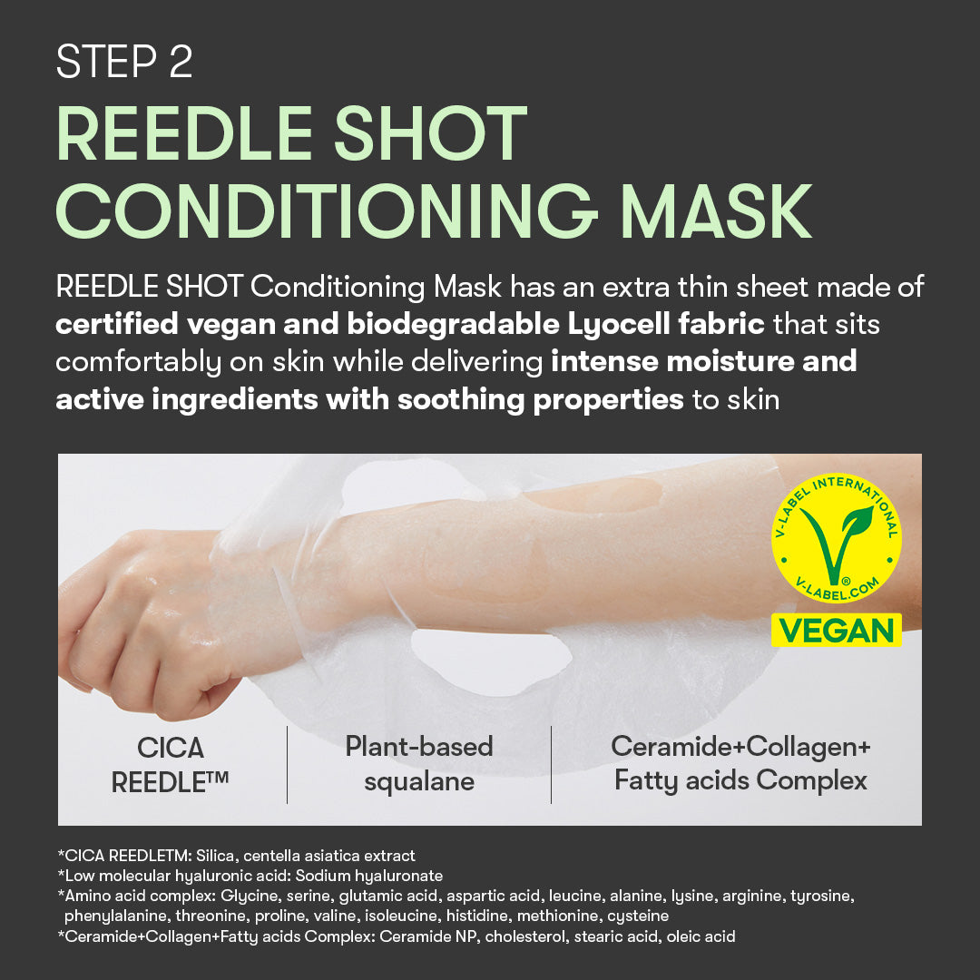 VT Cosmetics Cica Reedle Shot 300 2-Step Conditioning Mask