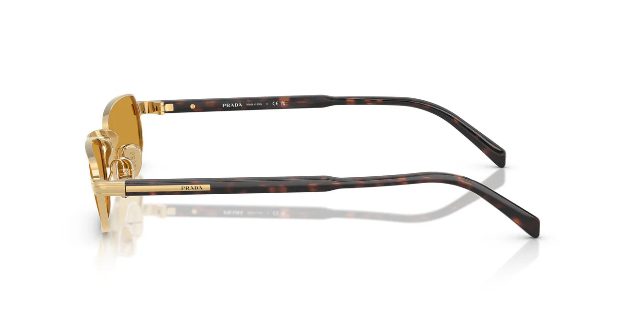 Prada 0PR B54S 5AK50P - Gold Sunglasses