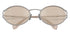 Miu Miu OMU 52Ys 1BC10F Silver Sunglass