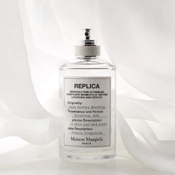 Maison Margiela ’REPLICA’ Lazy Sunday Morning Eau de Toilette with White Musk, Lily of the Valley, and Iris - YesMegastore