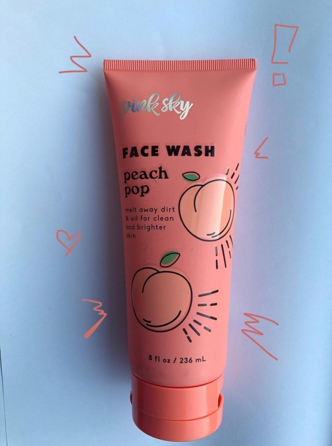 Pink Sky Face Wash Peach Pop - YesMegastore