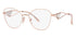 Prada PR 52ZV SVF1O1 55  Pink Gold Eyeglass