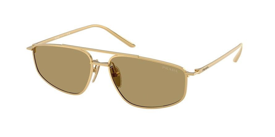 Prada 0PR C51S 5AK70G Gold Sunglass
