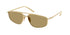 Prada 0PR C51S 5AK70G Gold Sunglass