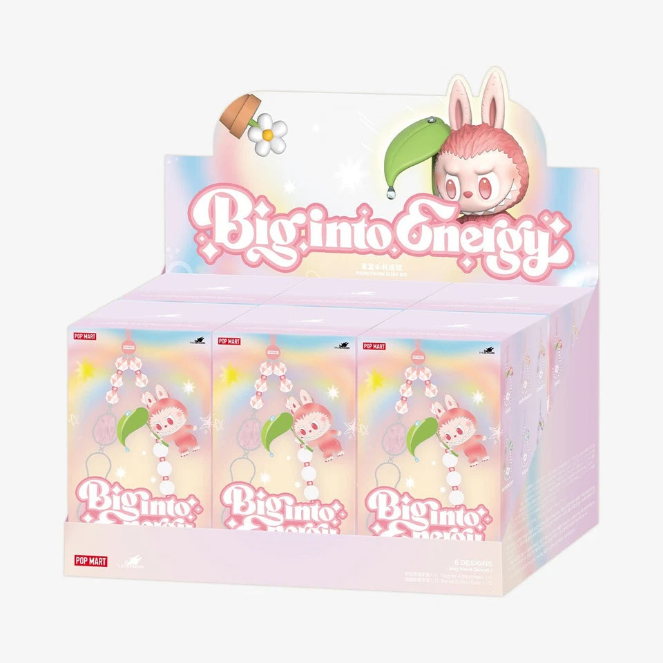 Pop Mart Labubu The Monsters Big into Energy Series Phone Charm