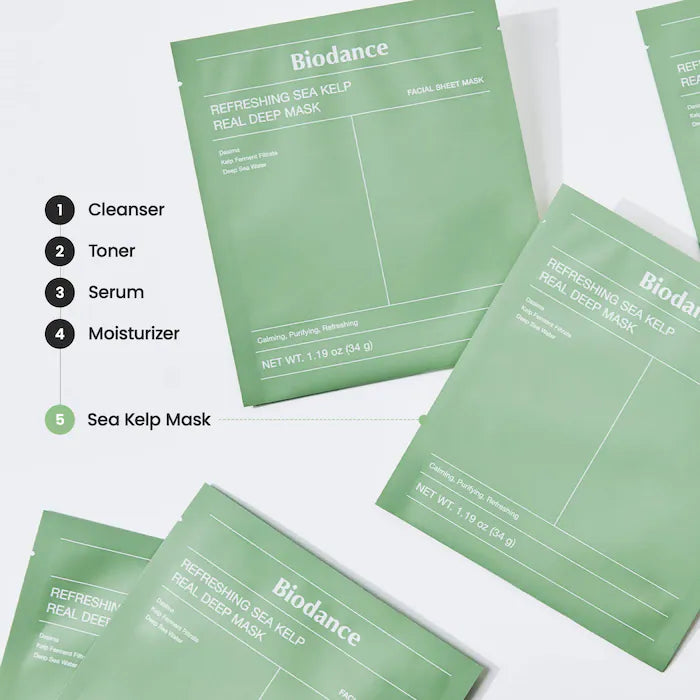 Biodance Refreshing Sea Kelp Real Deep Mask